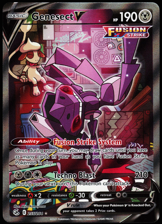 Fusion Strike Genesect V 255/264
