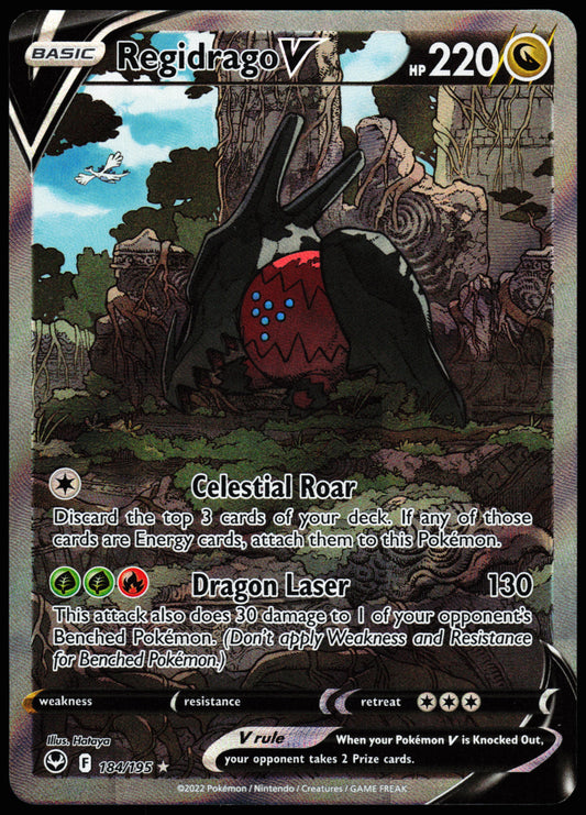 Silver Tempest Regidrago V 184/195