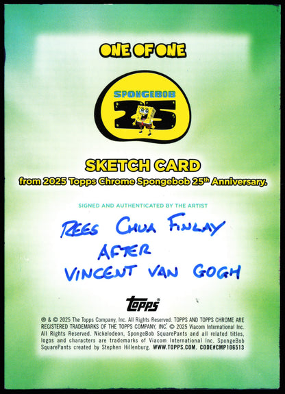 SpongeBob Topps Chrome