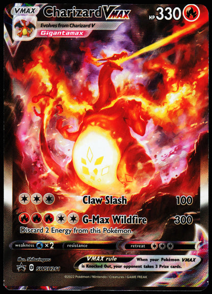 Misalignment Charizard VMAX SWSH261