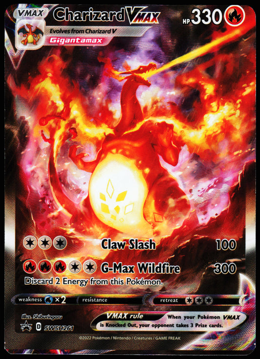 Misalignment Charizard VMAX SWSH261