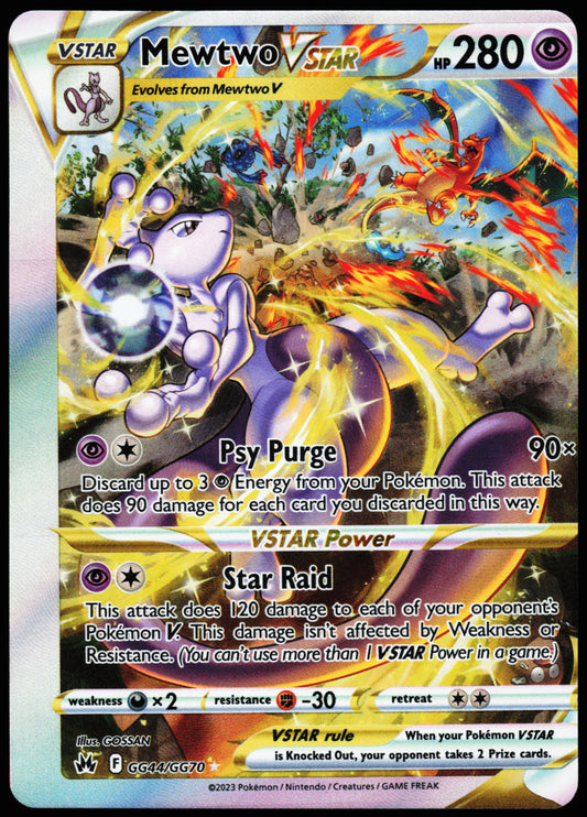 Miscut Mewtwo VSTAR GG44/GG70