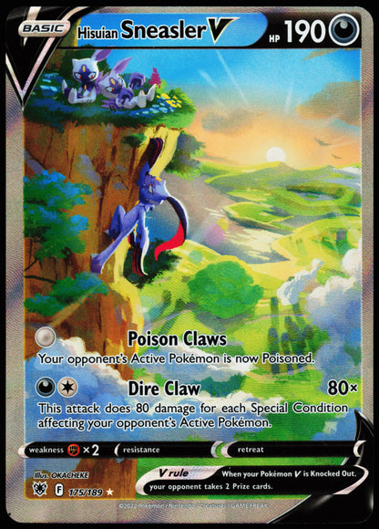 Miscut Hisuian Sneasler V 175/189