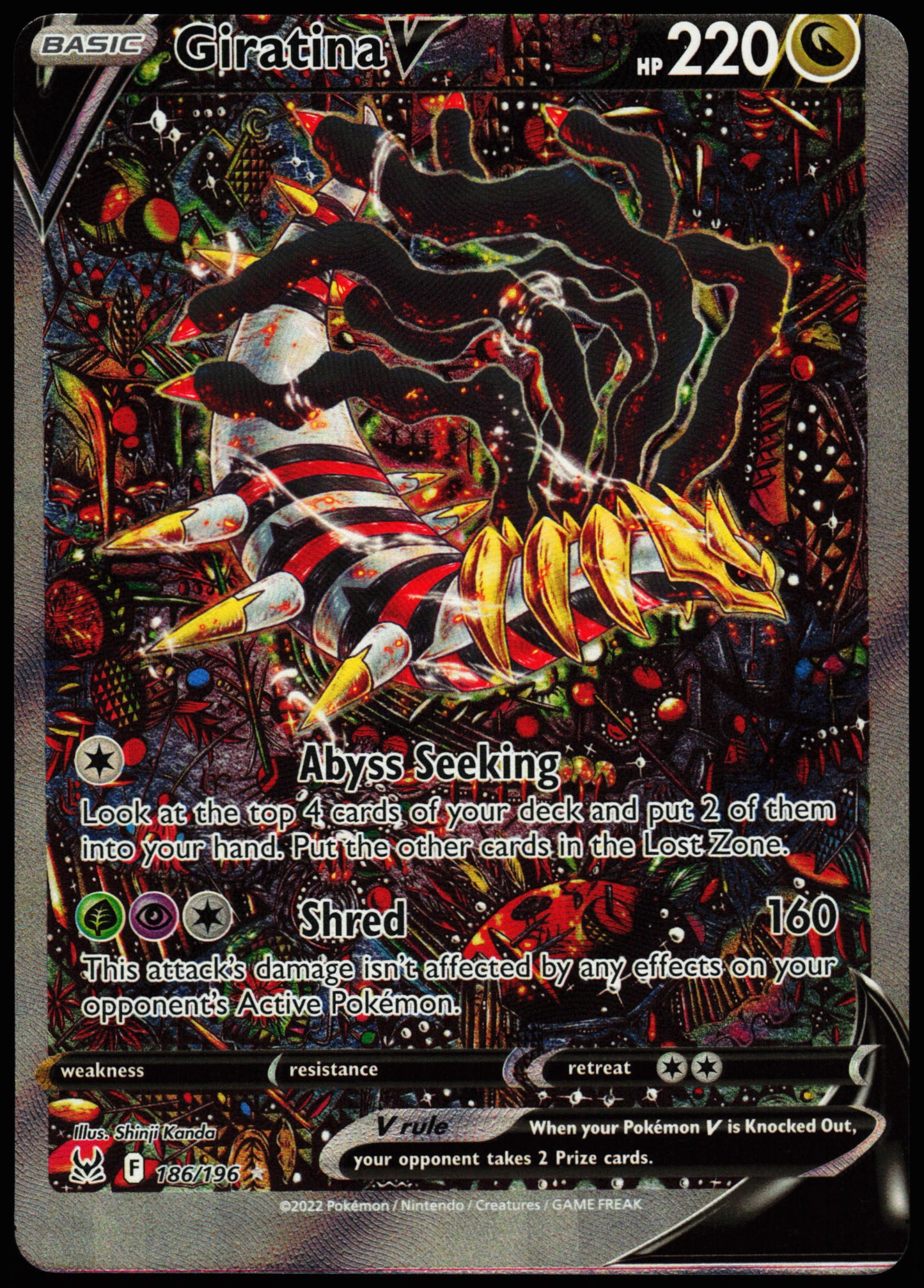 Miscut Giratina V 186/196