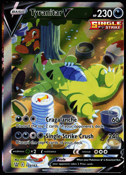 Miscut Tyranitar V 155/163