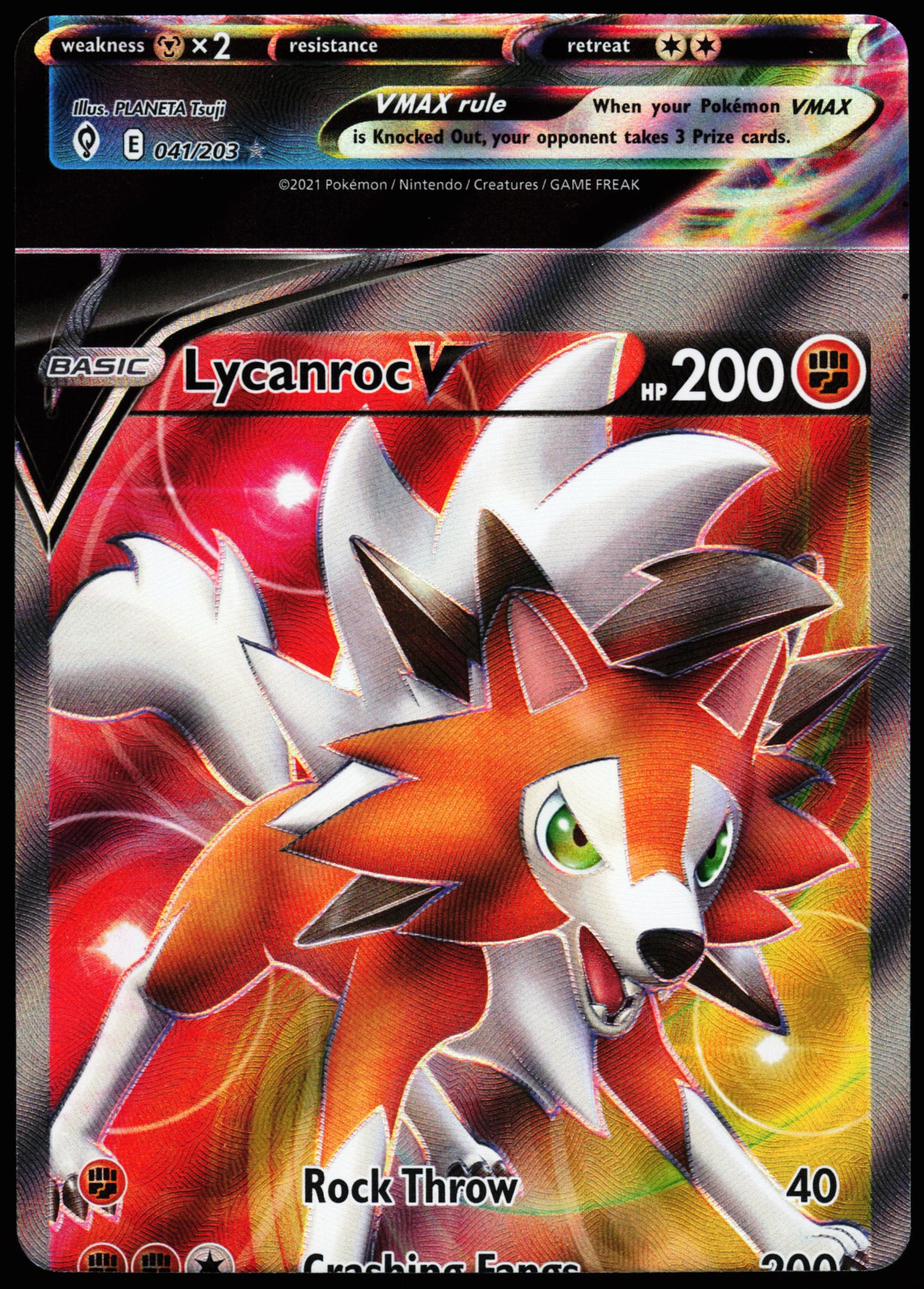 Misalignment Lycanroc V 187/203