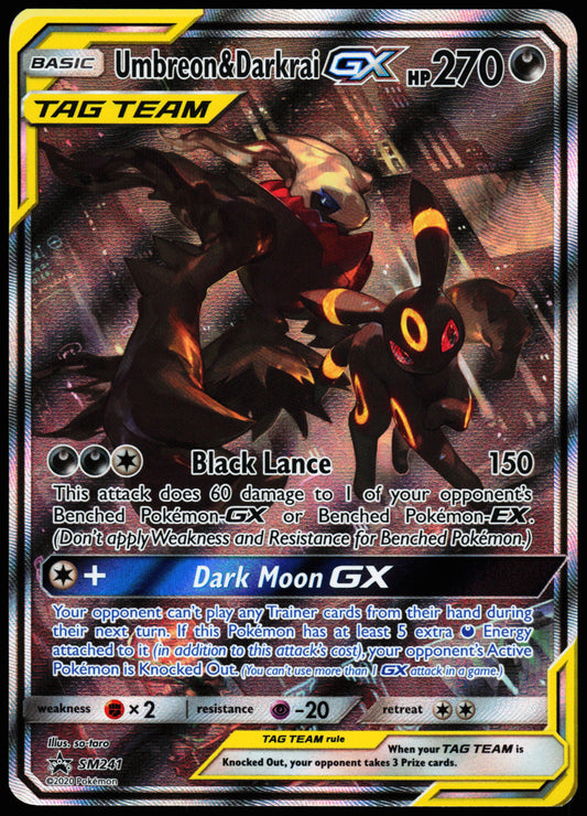 Sun & Moon Promos Umbreon & Darkrai GX SM241