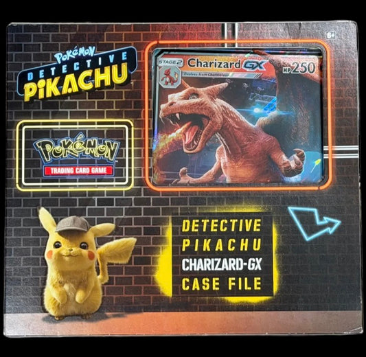 Detective Pikachu Charizard GX Case File Box