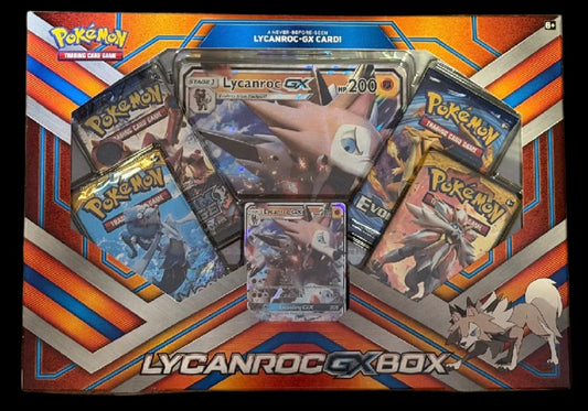 Sun & Moon Lycanroc GX Box