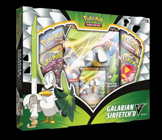 *POTENTIAL XY EVOLUTIONS HOLO BLEED* Galarian Sirfetch'd V Box