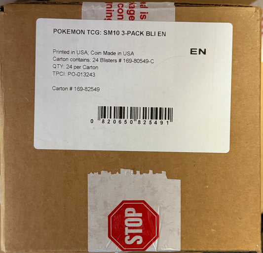 Factory Sealed Unbroken Bonds 3 Pack Blister Case (24 Blisters)