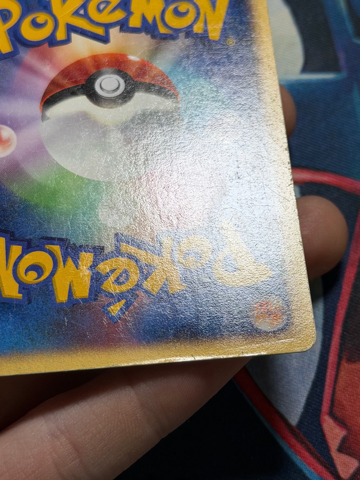 Gold Star Japanese Charizard Unlimited Heavily Played