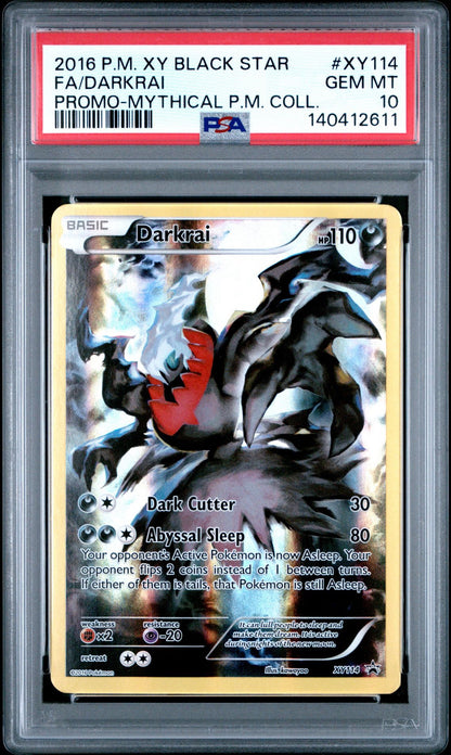 PSA 10 Darkrai XY114