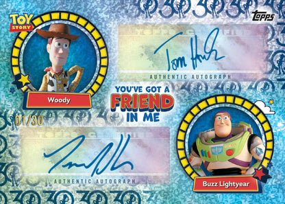 2025 Topps Crystal 30 Years of Toy Story Hobby Box