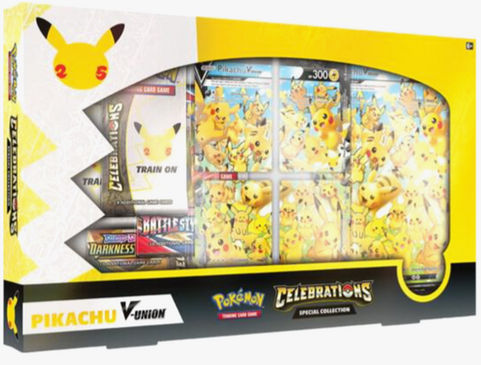 Celebrations Collection Box Pikachu V-UNION
