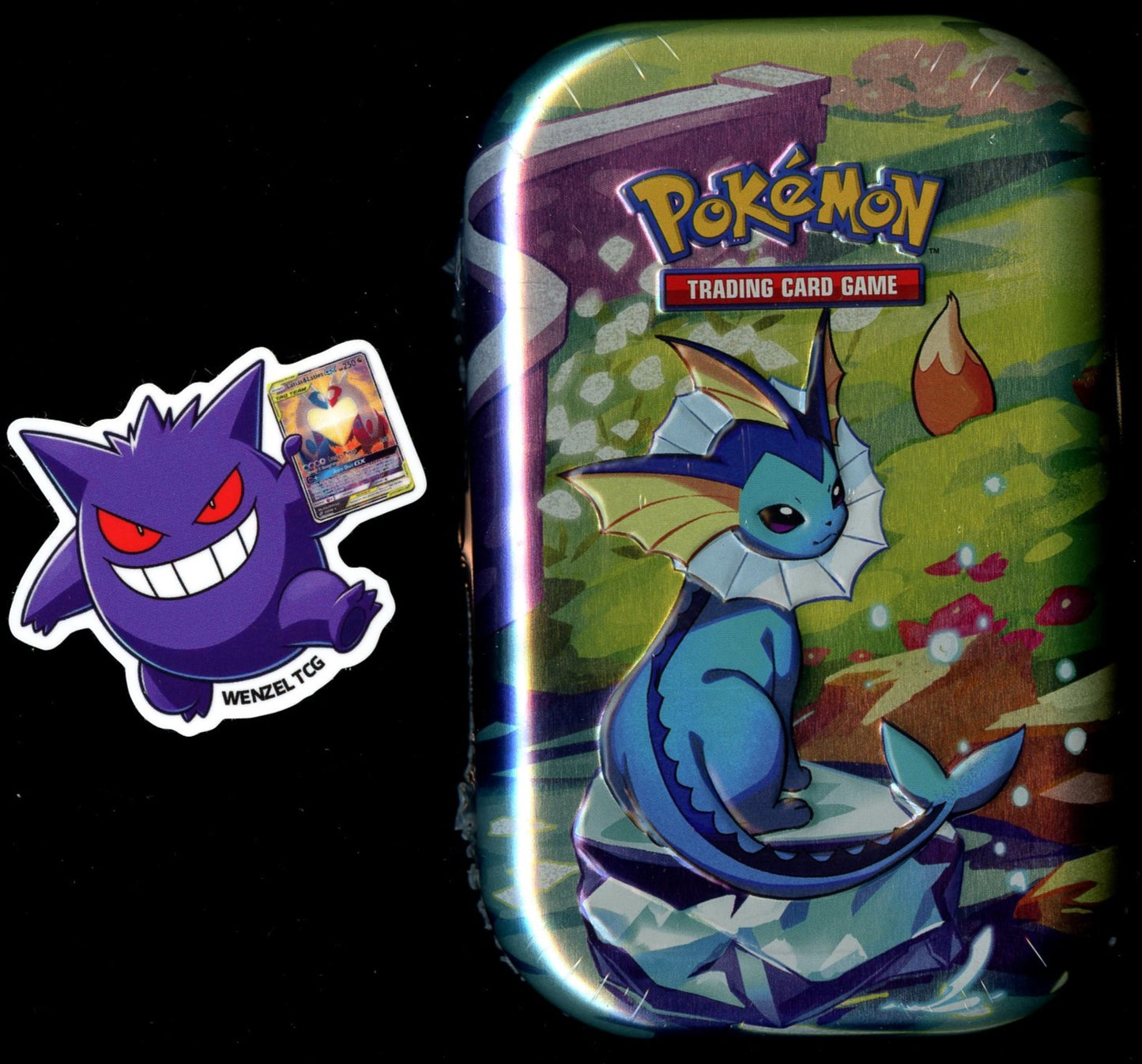 Prismatic Evolutions Mini Tin