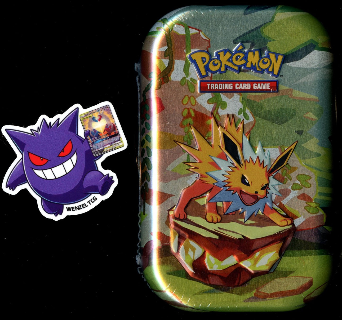 Prismatic Evolutions Mini Tin