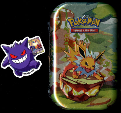 Prismatic Evolutions Mini Tin