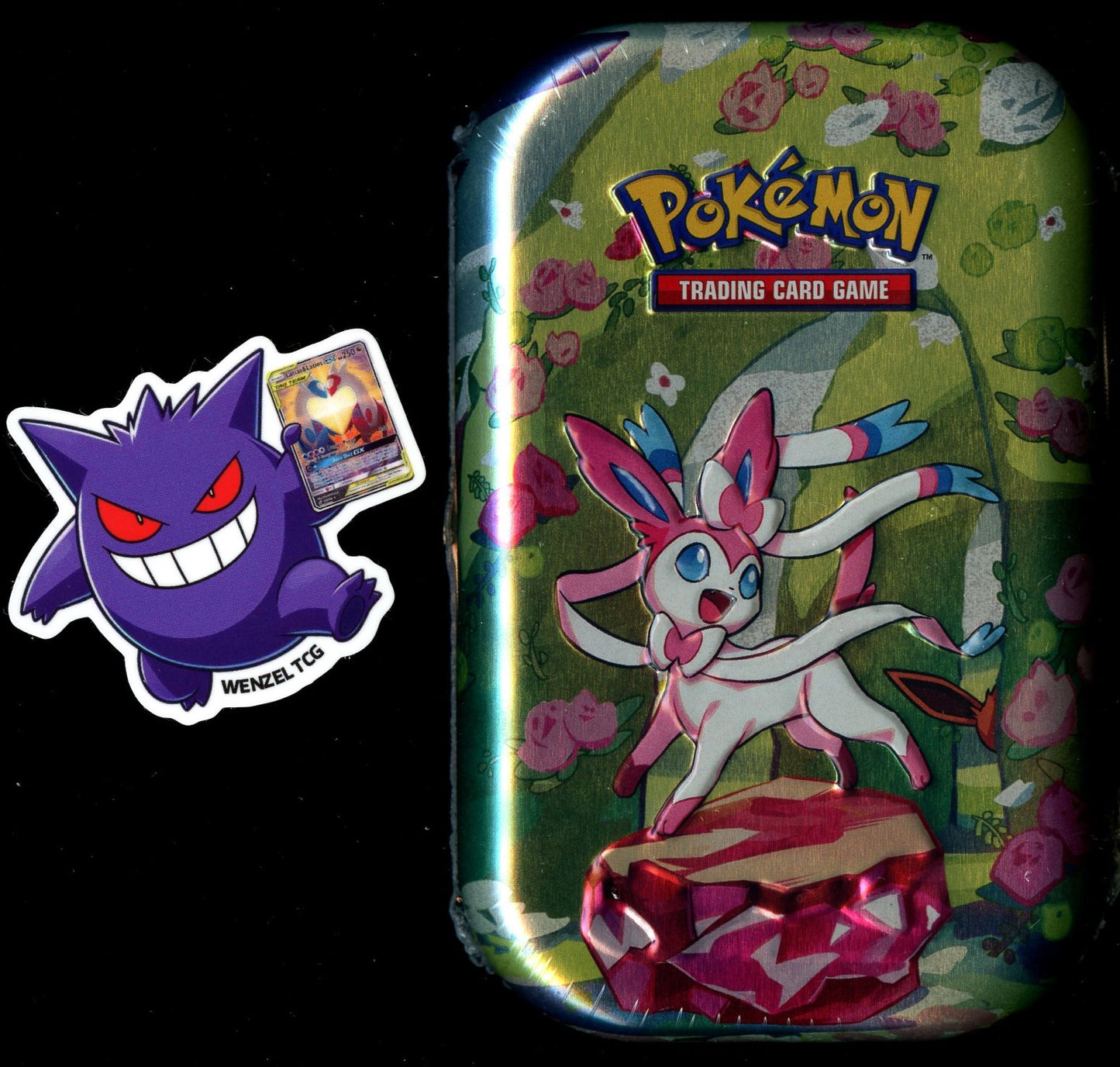 Prismatic Evolutions Mini Tin