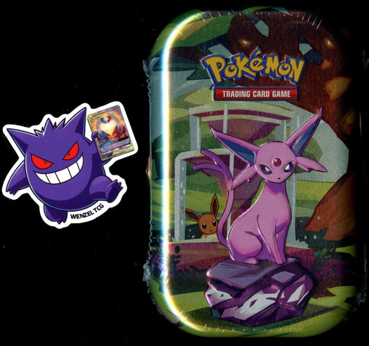 Prismatic Evolutions Mini Tin