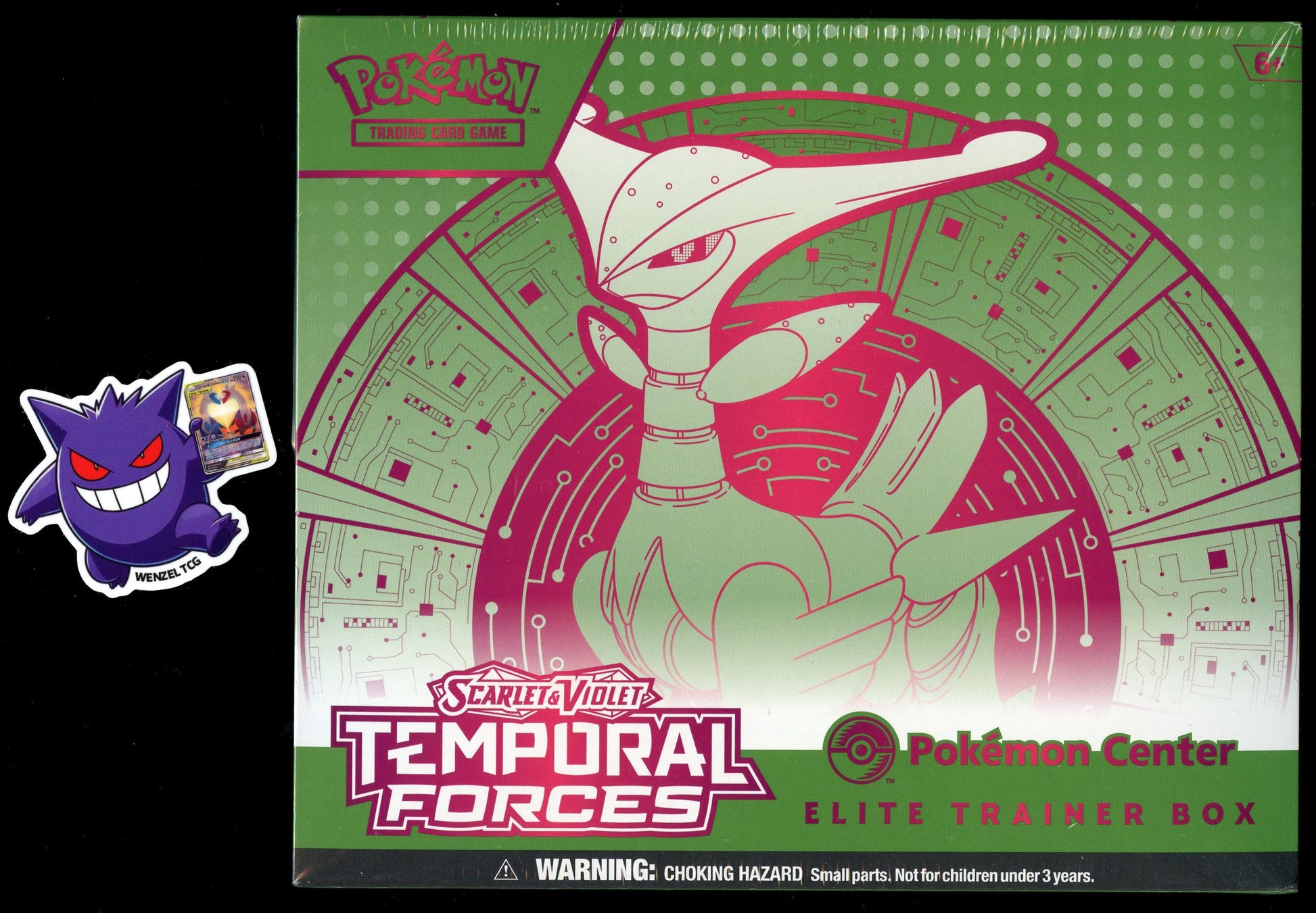 Temporal Forces Pokemon Center Elite Trainer Box (Iron Leaves) Wenzel TCG Temporal Forces Pokemon Center Elite Trainer Box (Iron Leaves) Wenzel TCG