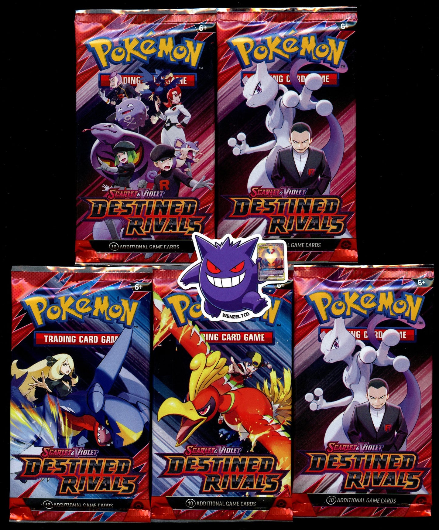 Destined Rivals 5 Booster Packs