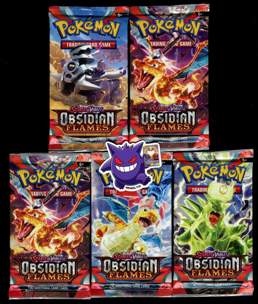 Obsidian Flames 5 Booster Packs