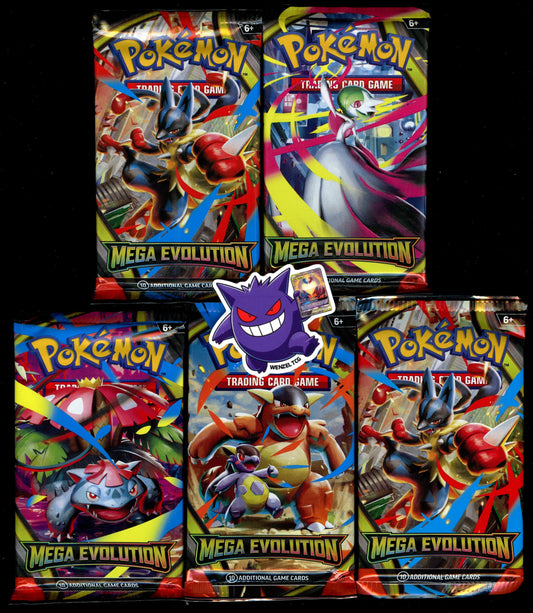 Mega Evolution 5 Booster Packs