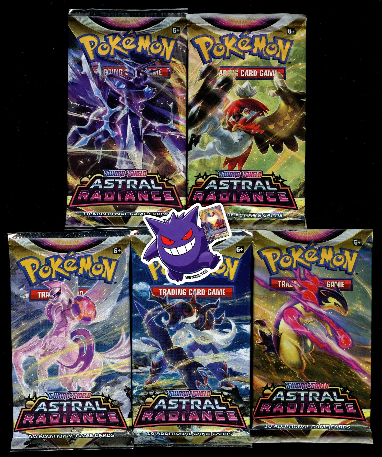 Astral Radiance 5 Booster Packs