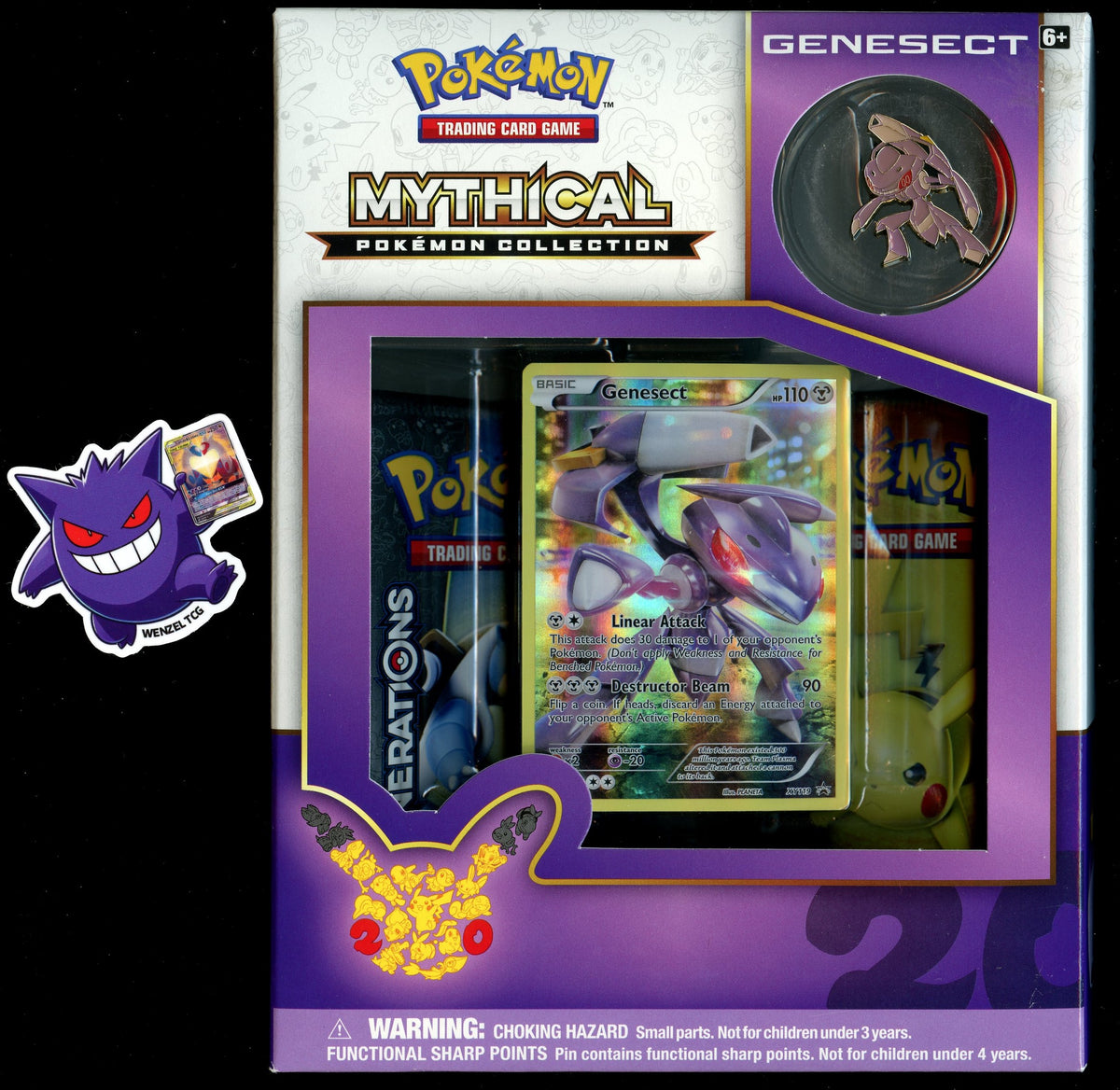 XY Generations Mythical Collection Box