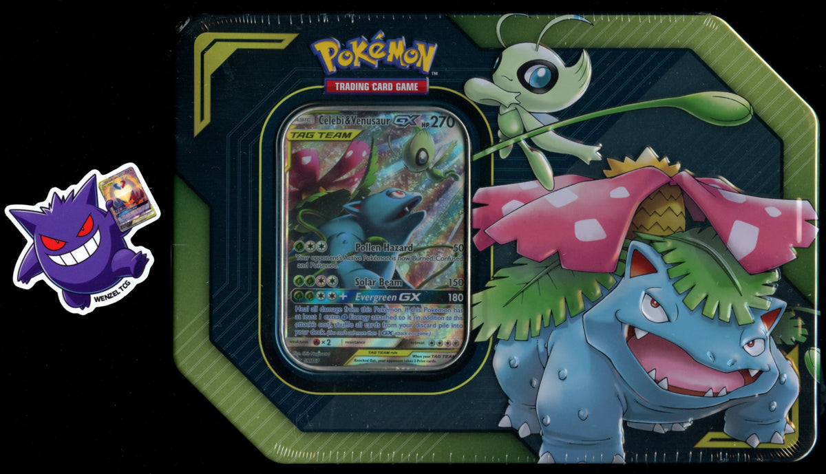 Tag Team Tin Celebi & Venusaur GX