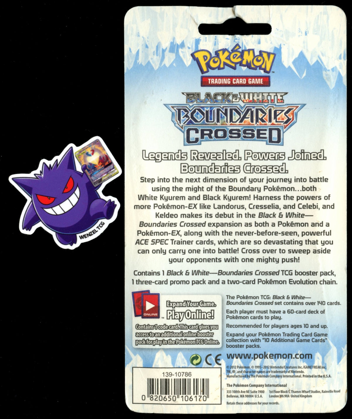 Black & White Boundaries Crossed 2-Pack Blister