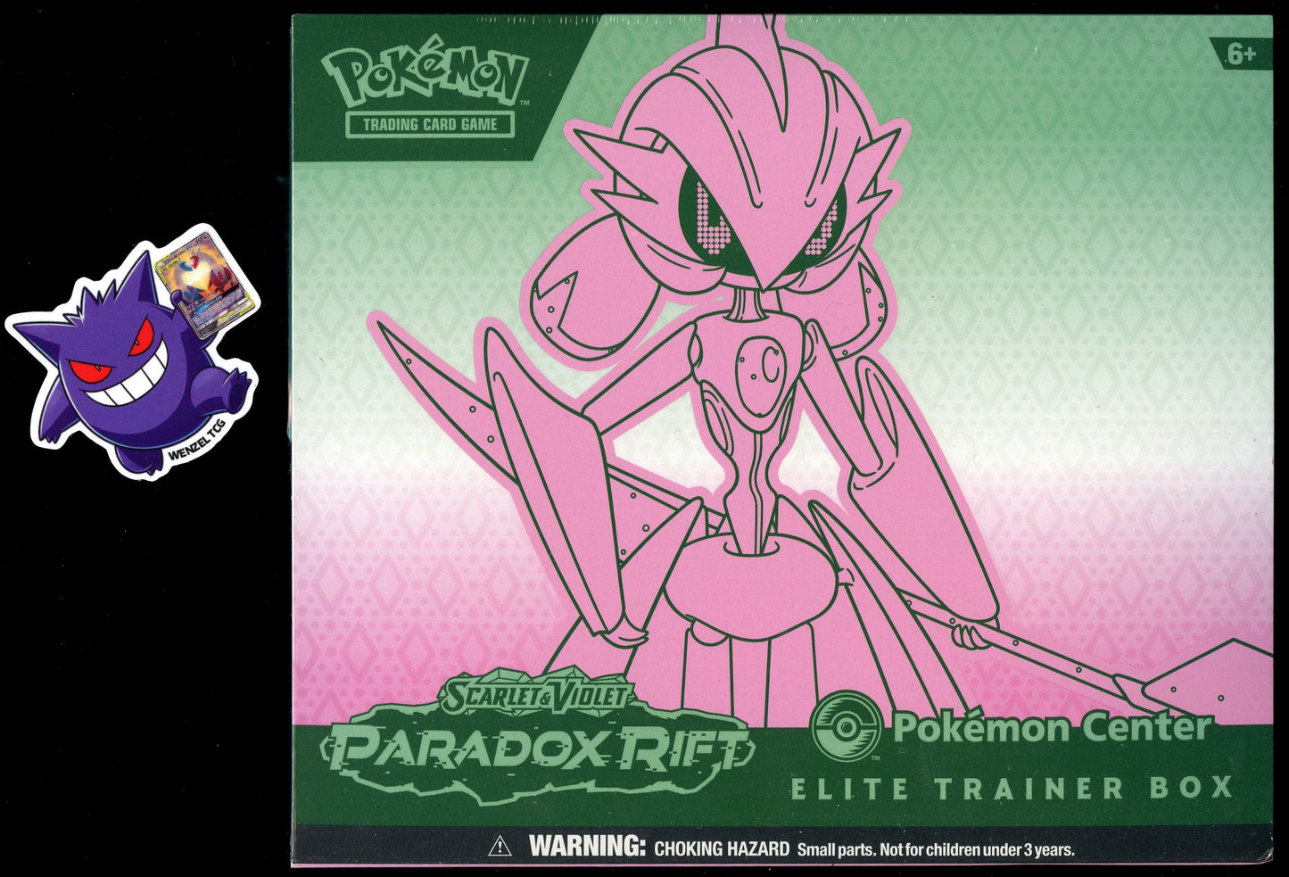 Paradox Rift Elite Trainer Box Pokemon Center (Iron Valiant)