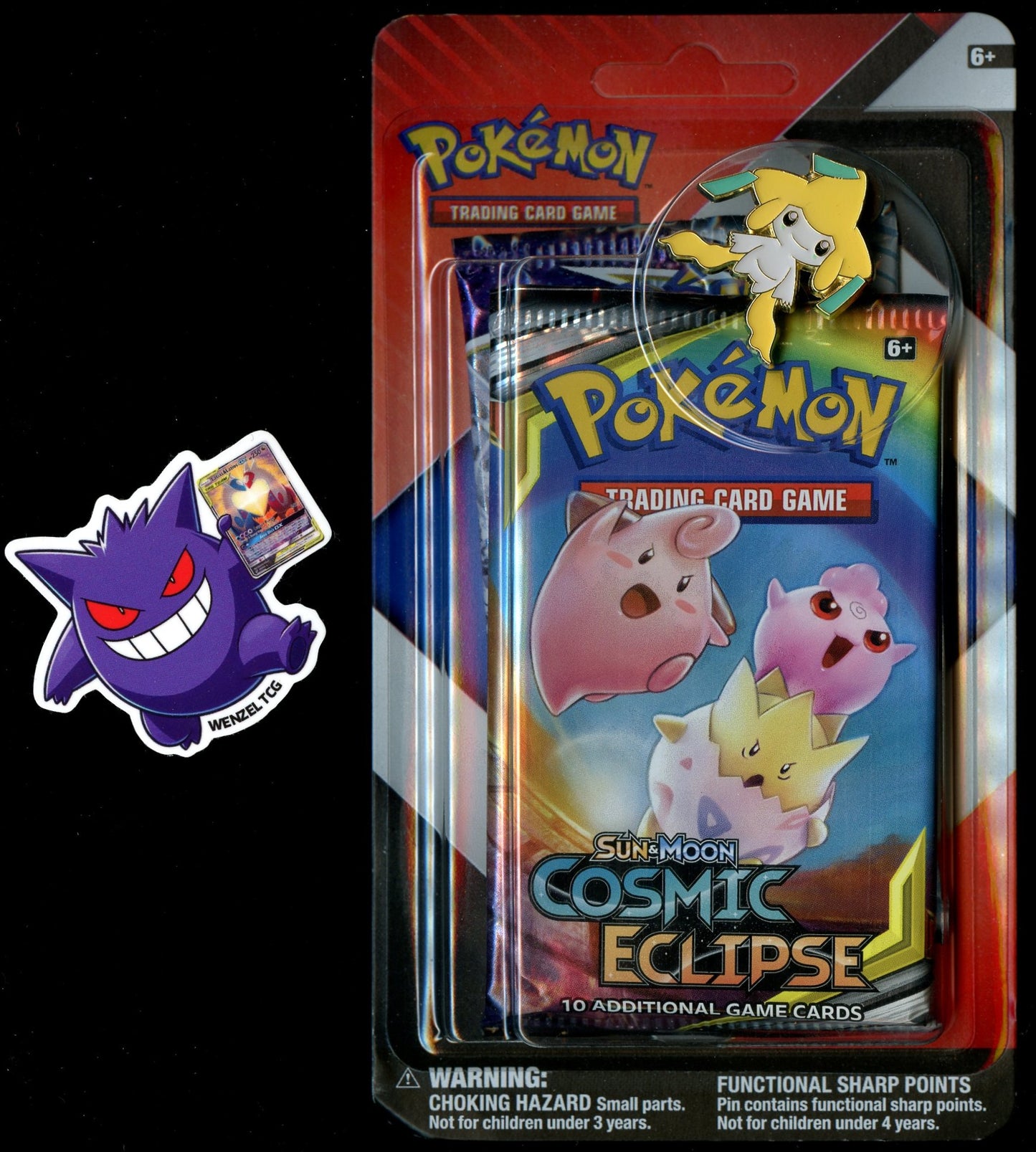 Cosmic Eclipse & Chilling Reign 2 Pack Blister Jirachi Pin