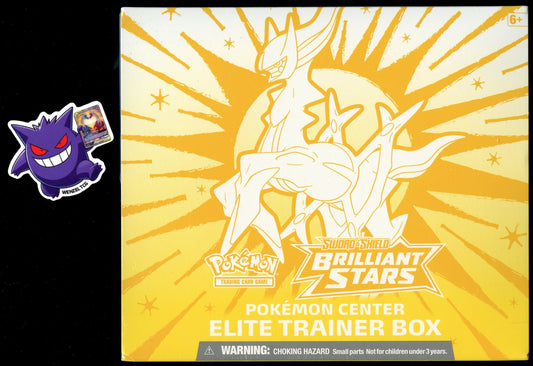 Brilliant Stars Pokemon Center Elite Trainer Box