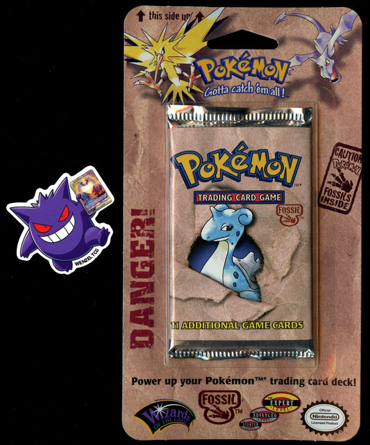 Fossil Booster Pack Blister Lapras Art