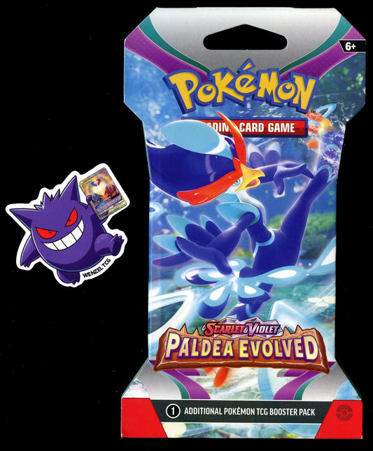 Paldea Evolved Sleeved Booster Pack