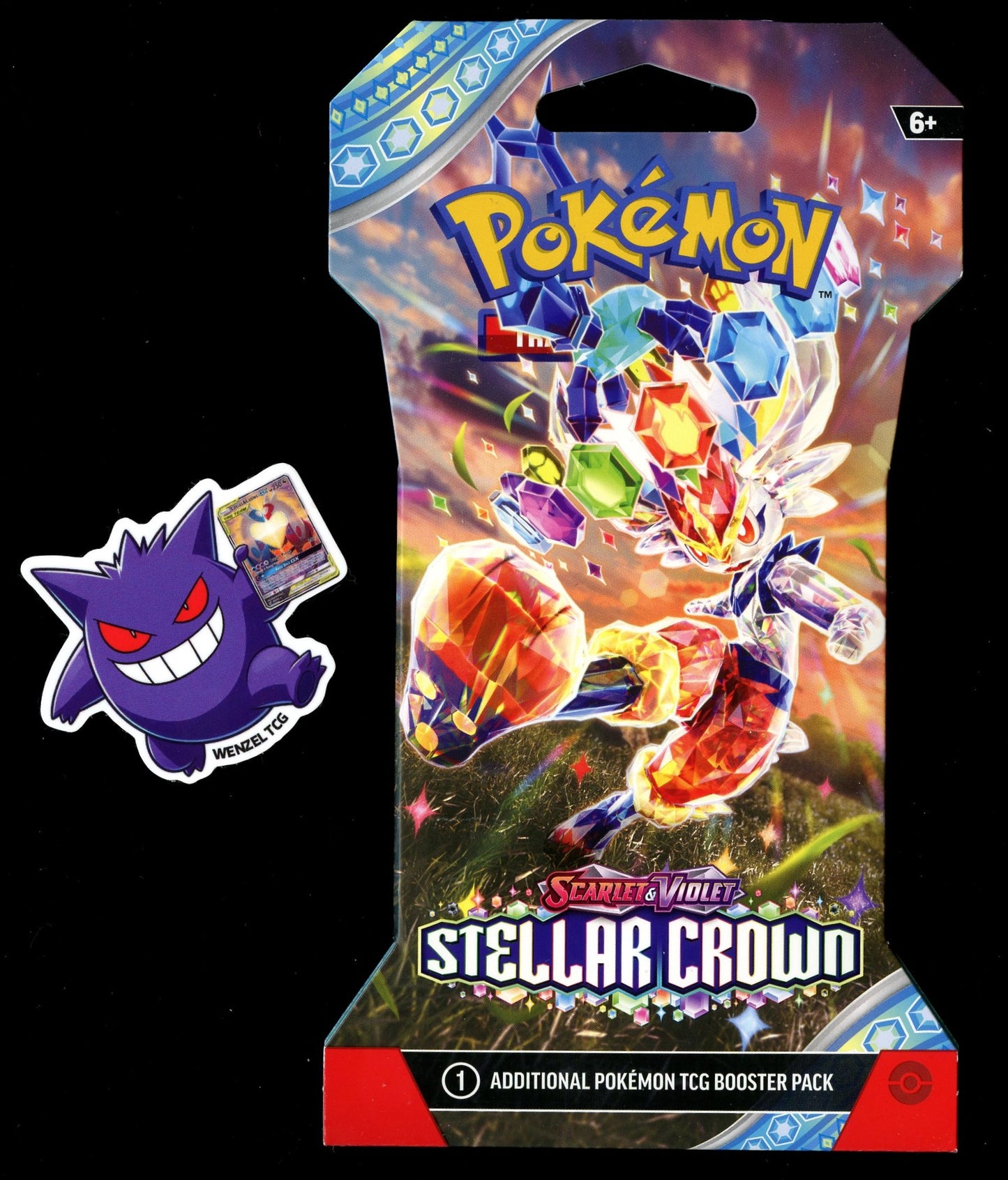 Stellar Crown Sleeved Booster Pack