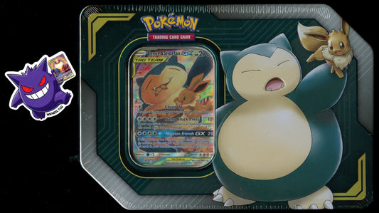 Tag Team Tin Eevee & Snorlax GX
