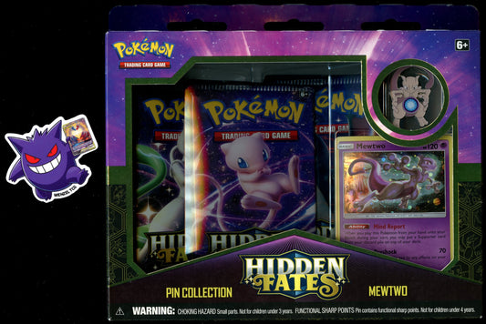Hidden Fates Pin Collection Mewtwo