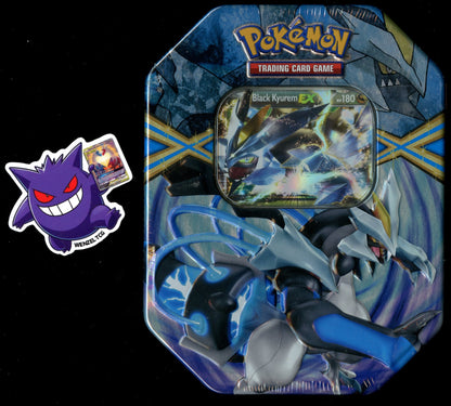 Legendary Ex Power Tin Black Kyurem
