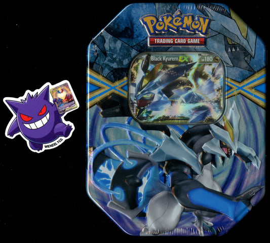 Legendary Ex Power Tin Black Kyurem