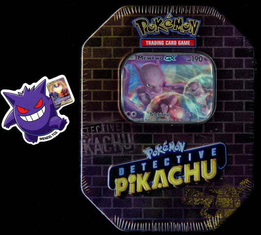 Detective Pikachu Tin (Mewtwo)
