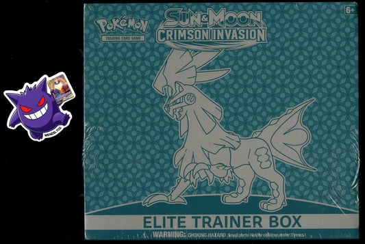 Sun & Moon Crimson Invasion Elite Trainer Box