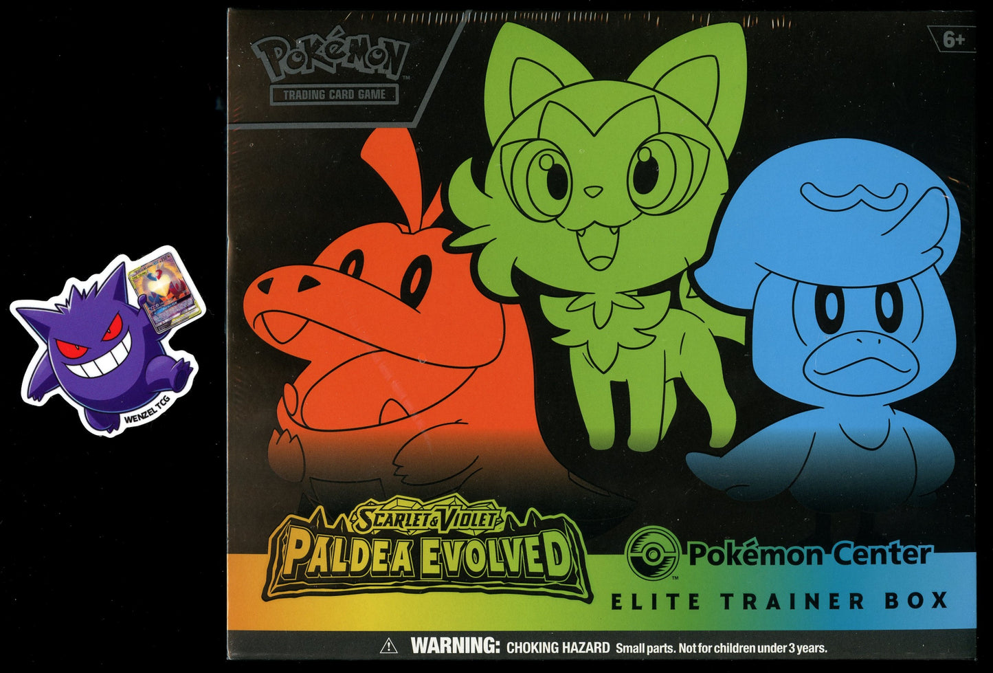 Paldea Evolved Pokemon Center Elite Trainer Box