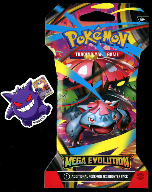 Mega Evolution Sleeved Booster Pack