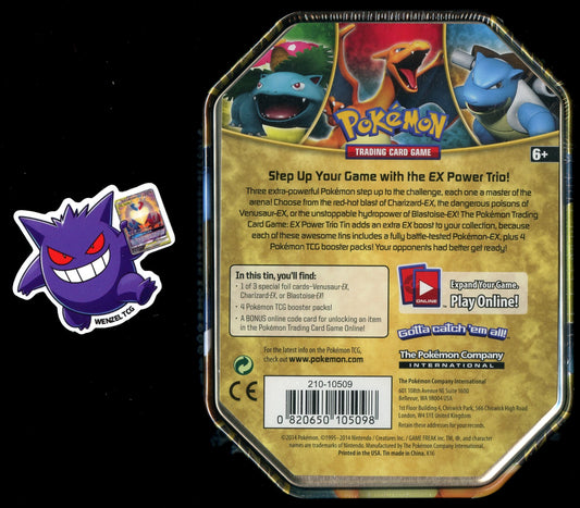 XY Best of EX Tin Charizard EX