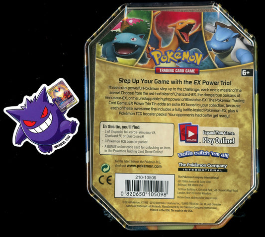 XY Best of EX Tin Blastoise