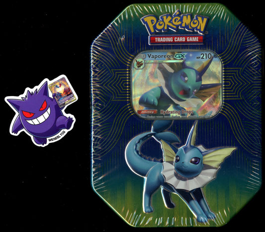 Elemental Power Tin Vaporeon GX