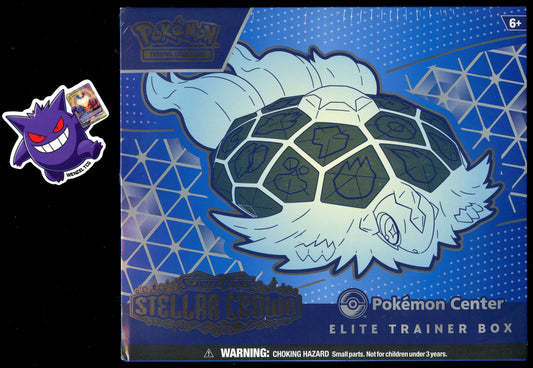 Stellar Crown Pokemon Center Elite Trainer Box